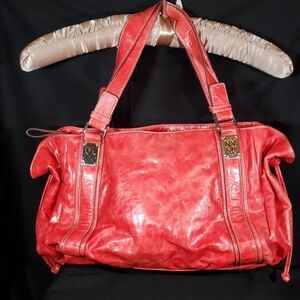 NY & C Distressed Leather Purse Bag